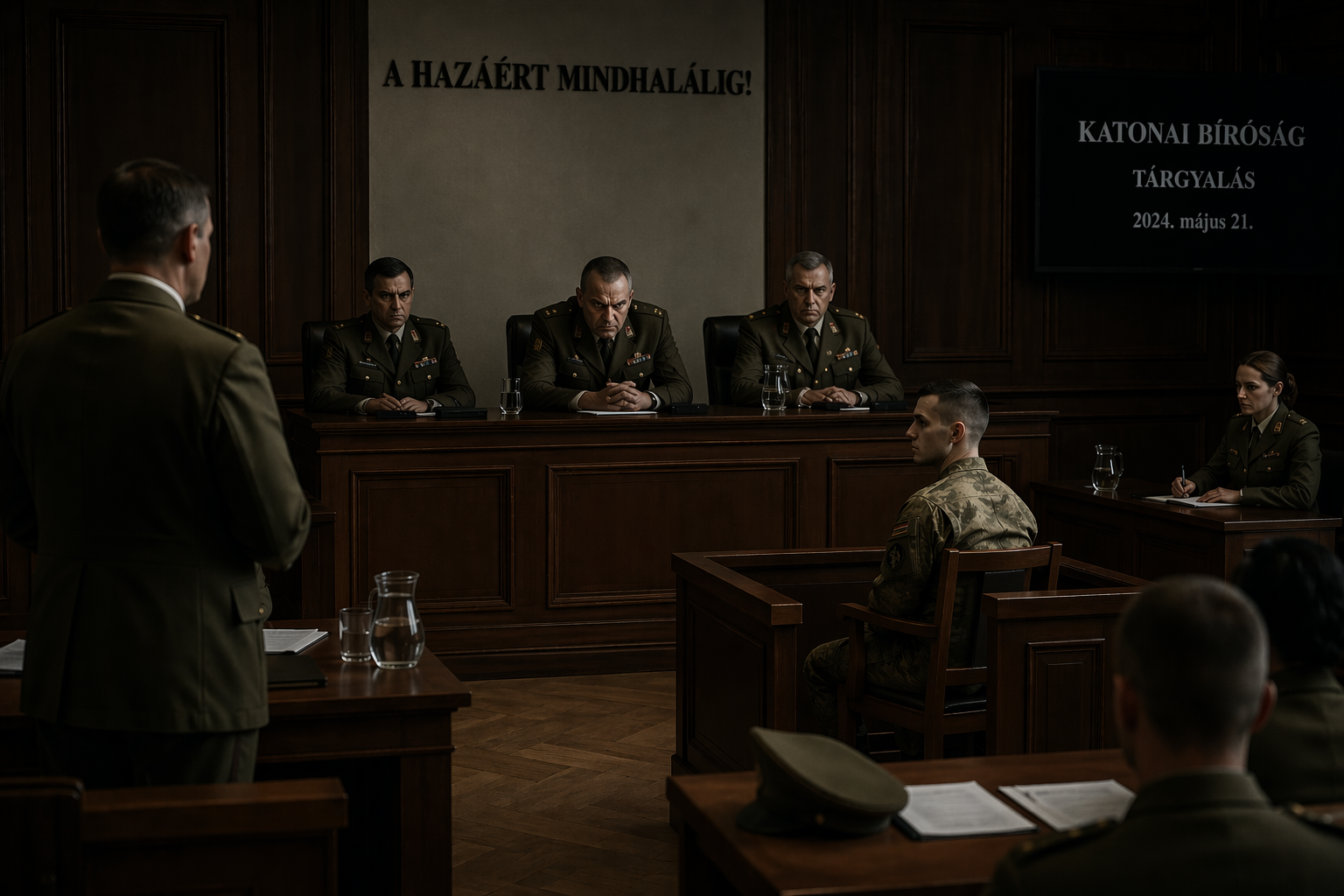 Katonai bíróság előtt a szabotőrök!